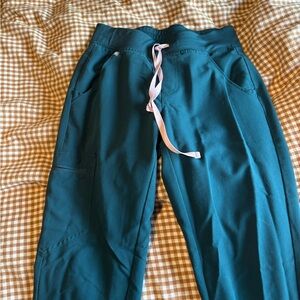 Figs, Caribbean  blue joggers, XS